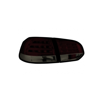 Pilotos Led Vw Golf Vi _ Rojo/Ahumado