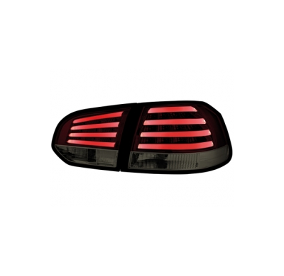 Pilotos Led Vw Golf Vi _ Rojo/Ahumado