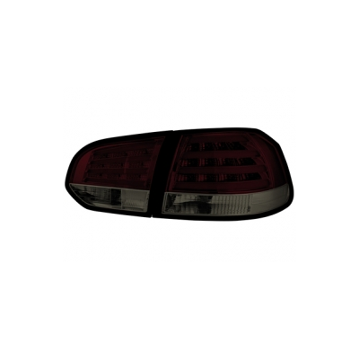 Pilotos Led Vw Golf Vi _ Rojo/Ahumado