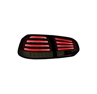 Pilotos Led Vw Golf Vi _ Intermitente De Led_ Rojo/Ahumado