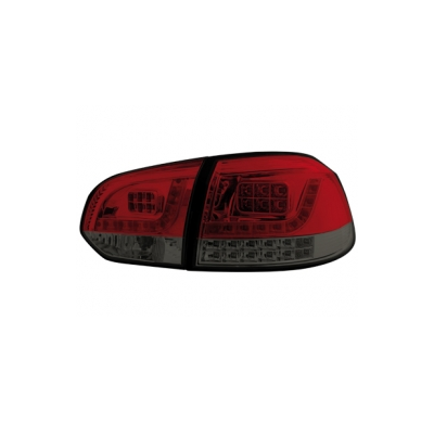 Pilotos Led Vw Golf Vi _Intermitente De Led _Rojo/Ahumado