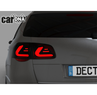 Pilotos Led Vw Passat 3c Variant 05-10 _Rojo/Ahumado