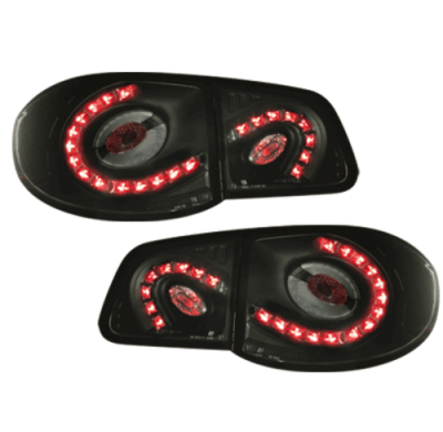 Pilotos Traseros Led Vw Tiguan 07+_Negro/Ahumado