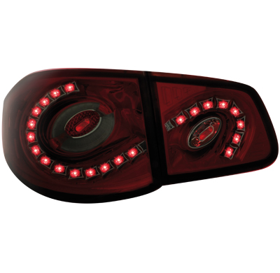 Pilotos Traseros Led Vw Tiguan 07+_Rojo/Ahumado