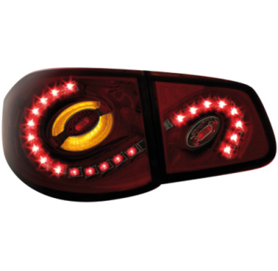 Pilotos Traseros Led Vw Tiguan 07+_Rojo/Ahumado