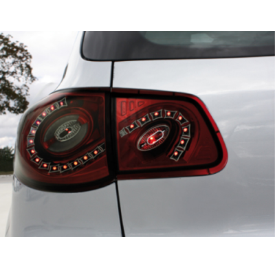 Pilotos Traseros Led Vw Tiguan 07+_Rojo/Ahumado