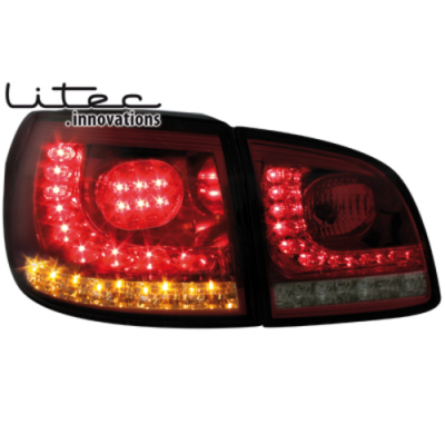 Pilotos Traseros Led Vw Golf V/Vi+ 05+ _ Rojo/Ahumado