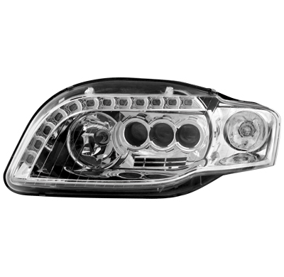 Faros Luz Diurna Audi A4 B7 04-08 _ Cromado