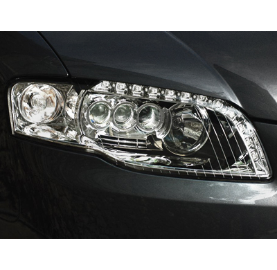 Faros Luz Diurna Audi A4 B7 04-08 _ Cromado