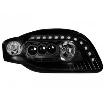 Faros Luz Diurna Audi A4 B7 04-08 _ Cromado