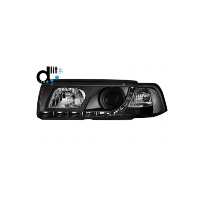 Faros Luz Diurna Bmw E36 Coupé 92-98_Homologacion R87_Black