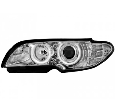 Faros Delanteros Bmw E46 2t 03-06 _ 2 Standlichtringe _Cromado