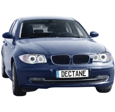 Faros Delanteros Bmw 1er E87 04-07 _ 2 Angel Eyes _ Cromado