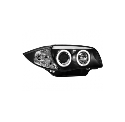 Angel Eyes Bmw 1er E87/81 04-09 _ Negro