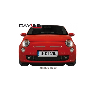 Faros Fiat 500 07+ _2 Pieces_Black