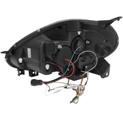 Faros Luz Diurna Fiat Punto Evo 09+_Drl_Negro Homologacion R87