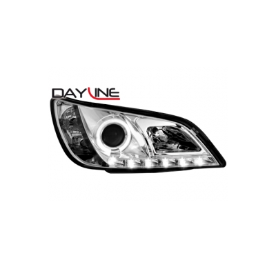 Faros Luz Diurna Lexus Is 200/300 98-05 Drl-Optic_Cromado