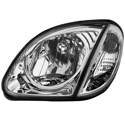 Faros Delanteros Mercedes Benz R170 Slk 96-04_Cromado