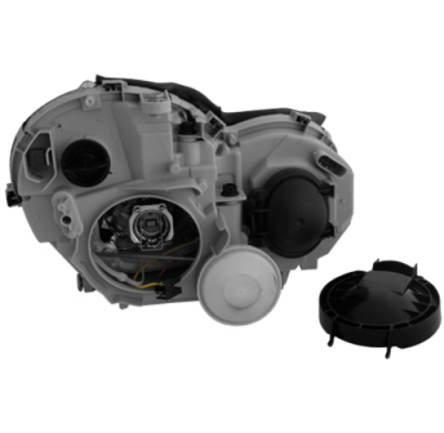 Faros Delanteros Mercedes Benz W203 C Class 00-06_Negro