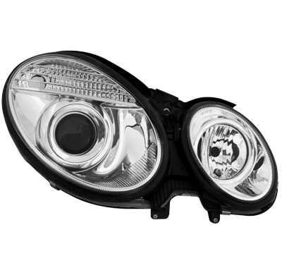 Faros Delanteros Mercedes Benz W211 E Class 06-08_Cromado
