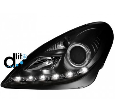 Faros Luz Diurna Homologacion R87 Mercedes Benz Slk R171 04-11
