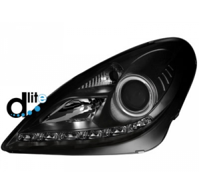 Faros Luz Diurna Homologacion R87 Mercedes Benz Slk R171 04-11