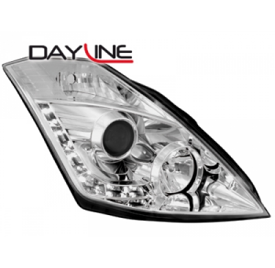 Faros Luz Diurna Nissan 350z 03-05 _ Tfl.-Optik _ Cromado