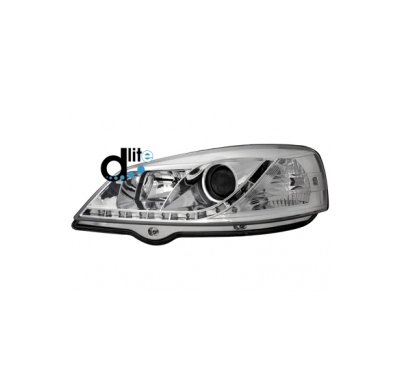 Faros Luz Diurna Opel Astra G Homologacion R87 _ Chrom