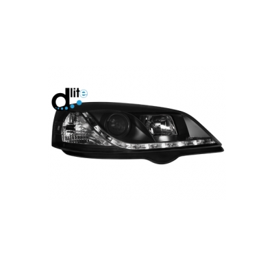 Faros Luz Diurna Opel Astra G Homologacion R87 _ Negro