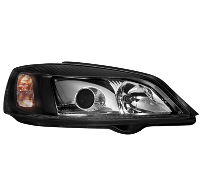 Faros Delanteros Opel Astra G 98-04_Negro