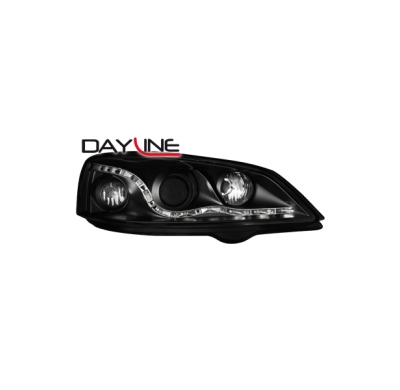 Faros Luz Diurna Opel Astra G 98-04 _  Negro