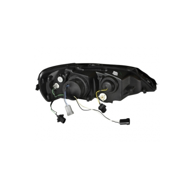 Faros Luz Diurna Opel Astra G 98-04 _  Negro