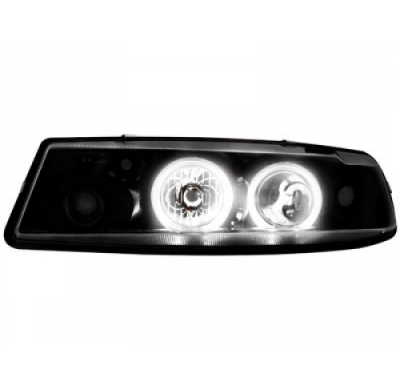 Faros Delanteros Opel Calibra 90-97_ 2 Ccfl Slr _ Negro