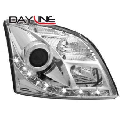 Faros Luz Diurna Opel Vectra C 02-08/05_Tfl-Opt._Cromado