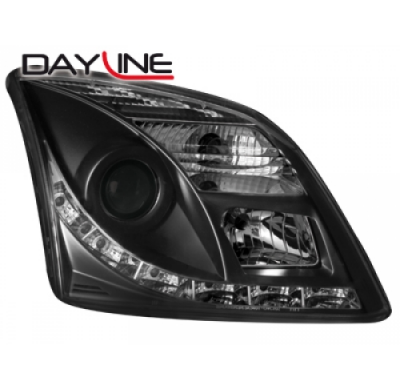 Faros Luz Diurna Opel Vectra C 02-08/05_Tfl-Opt._Negro