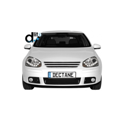 Faros Luz Diurna Vw Golf V Homologacion R87 _ Para Xenon Original _ Cromado