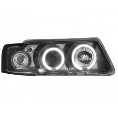 Faros Delanteros Vw Passat 3b 96-00 _ 2 Ccfl Slr _ Negro