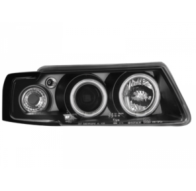 Faros Delanteros Vw Passat 3b 96-00 _ 2 Ccfl Slr _ Negro