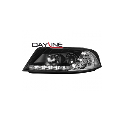 Faros Luz Diurna Vw Passat 3bg 00-04 _ Negro
