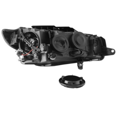 Faros Luz Diurna Vw Passat 3c 05+_Drl Optic_Negro