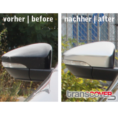 Carcasas Espejo Vw Golf Vi _ Acabado Aluminio Mate