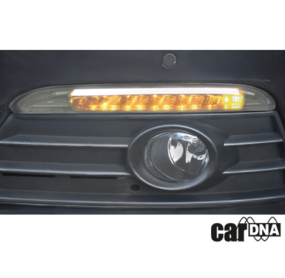 Cardna Led Intermitente Delantero + Luz Diurna Vw Passat Cc_Ahumados