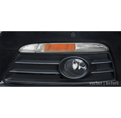 Cardna Led Intermitente Delantero + Luz Diurna Vw Passat Cc_Ahumados