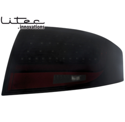 Pilotos Led Litec Audi Tt (8n3/8n9) 98-05 Negro/Ahumado