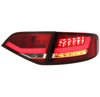 Led Pilotos Traseros Audi A4 B8 8k Lim. 07+ _ Rojo/Claro