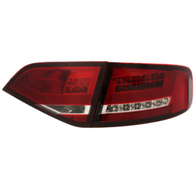 Led Pilotos Traseros Audi A4 B8 8k Lim. 07+ _ Rojo/Claro