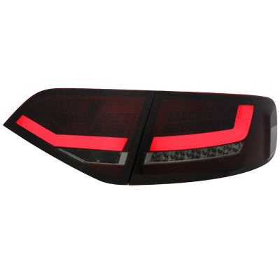 Led Pilotos Traseros Audi A4 B8 8k Lim. 07+ _ Rojo/Ahumados