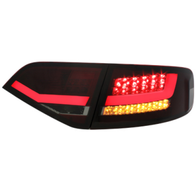Led Pilotos Traseros Audi A4 B8 8k Lim. 07+ _ Rojo/Ahumados
