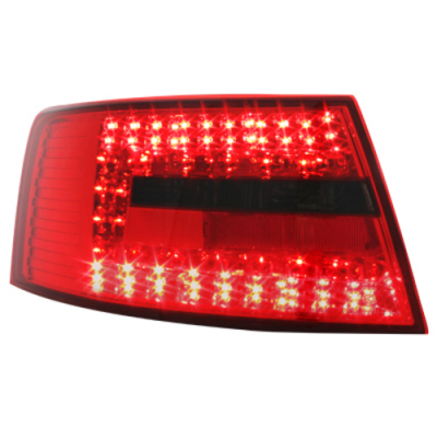Led Pilotos Traseros Audi A6 4f Limousine 04-08 _ Rojo/Ahumados