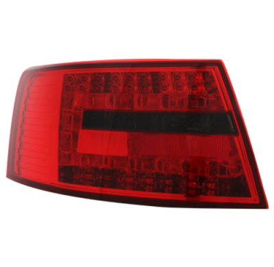 Led Pilotos Traseros Audi A6 4f Limousine 04-08 _ Rojo/Ahumados